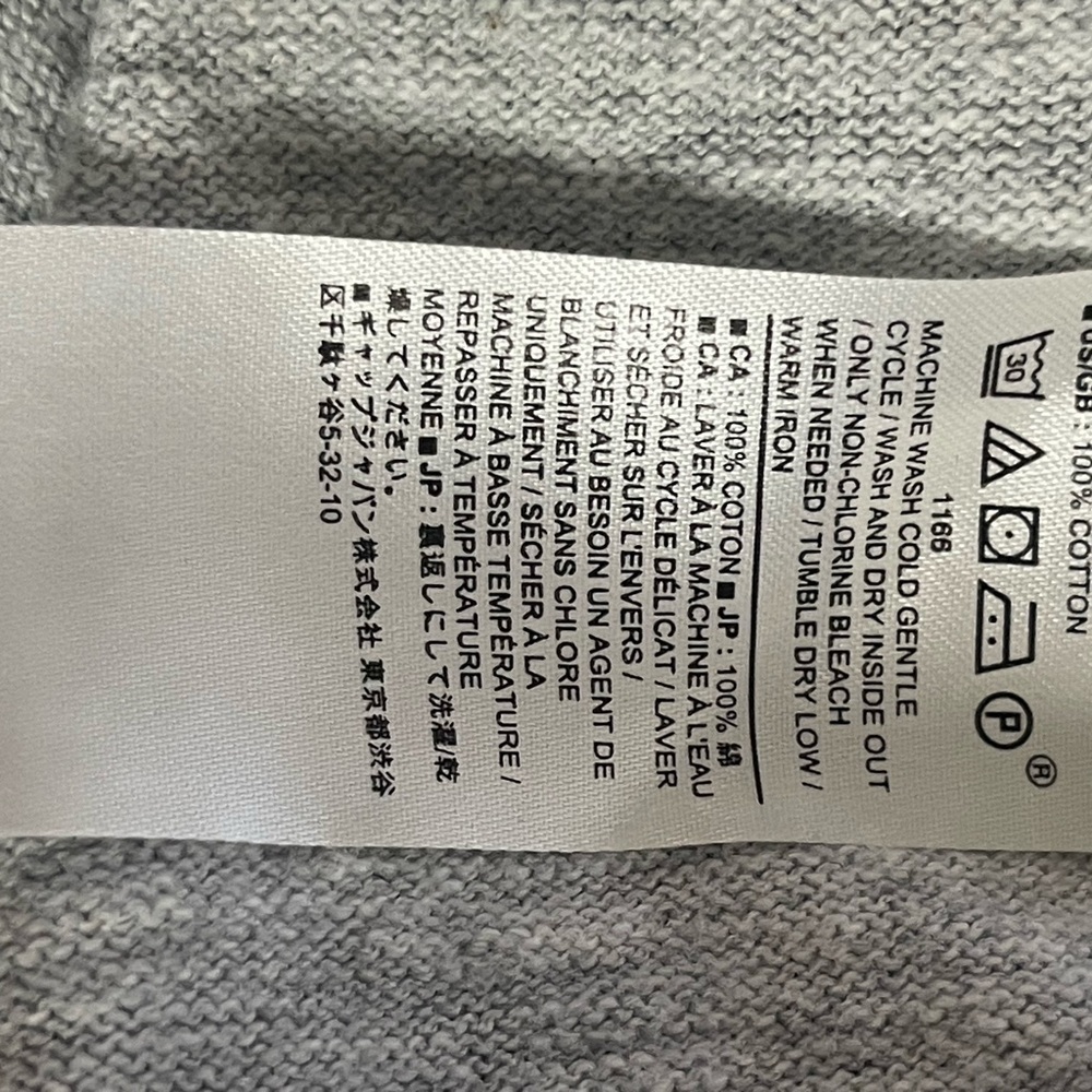Banana Republic Factory Men's Gray Crew Neck Sweater M - Picture 7 of 8